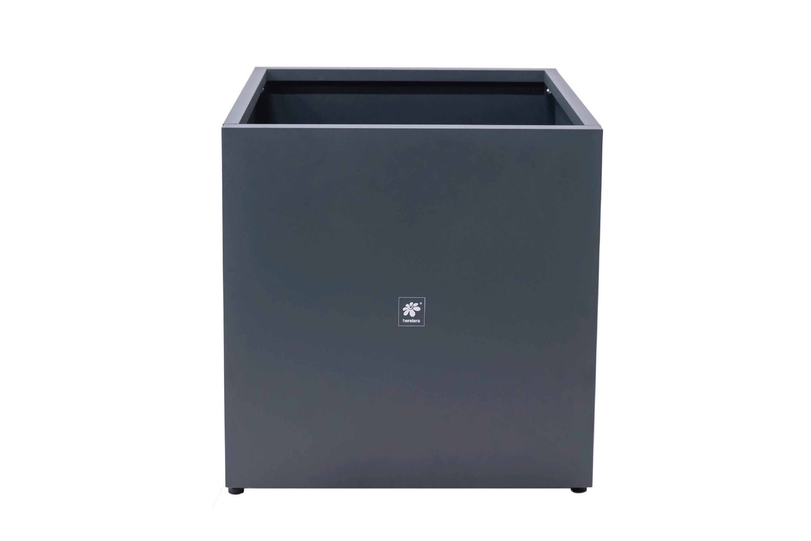 PFLANZENTOPF   - Anthrazit, Basics, Metall (70/70/70cm) - Ambia Garden