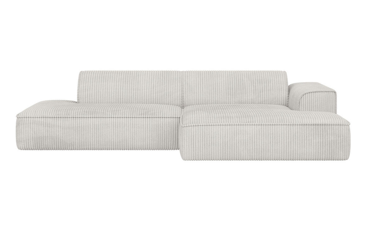 ROHOVÁ SEDAČKA, plast, textil, kompozitné drevo, béžová - čierna/béžová, Konventionell, kompozitné drevo/textil (294/165cm) - Livetastic
