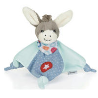 SCHMUSETUCH - Blau/Grau, Basics, Textil (24/19/7cm) - Sterntaler