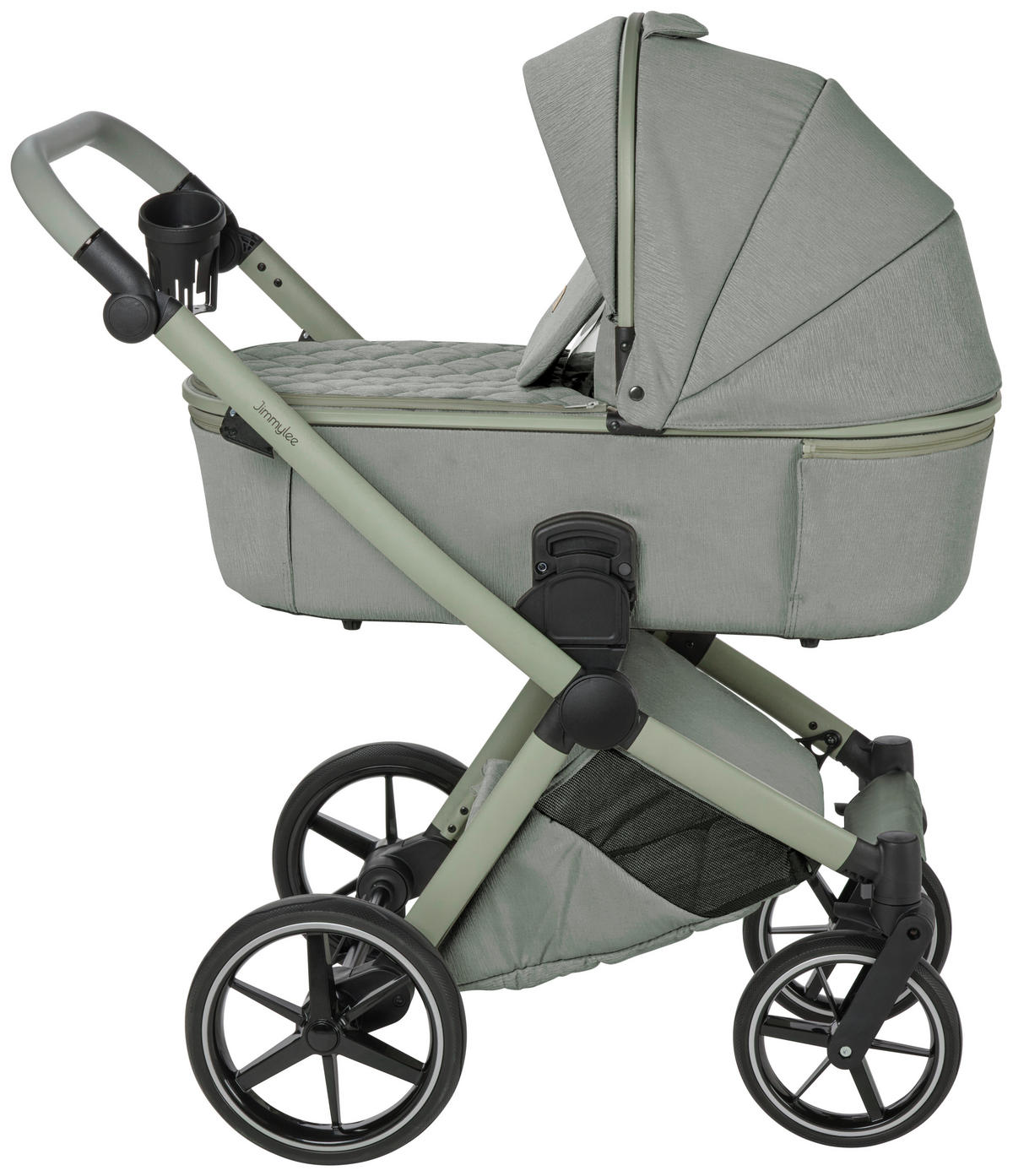 KINDERWAGENSET  - Mintgrün, Trend, Kunststoff/Textil (100/59/106cm) - Jimmylee