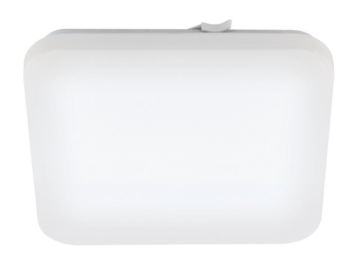BADEZIMMER-DECKENLEUCHTE    33/33/7 cm  - Weiß, KONVENTIONELL, Kunststoff/Metall (33/33/7cm) - Eglo