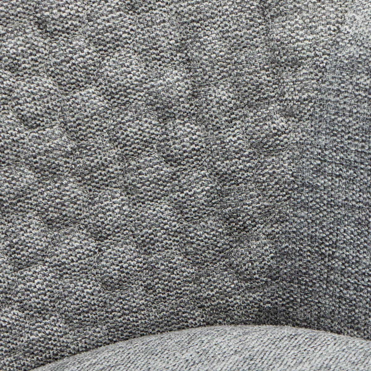 ARMLEHNSTUHL  in Eisen Webstoff  - Eichefarben/Grau, KONVENTIONELL, Holz/Textil (56,5/80/58cm) - Livetastic
