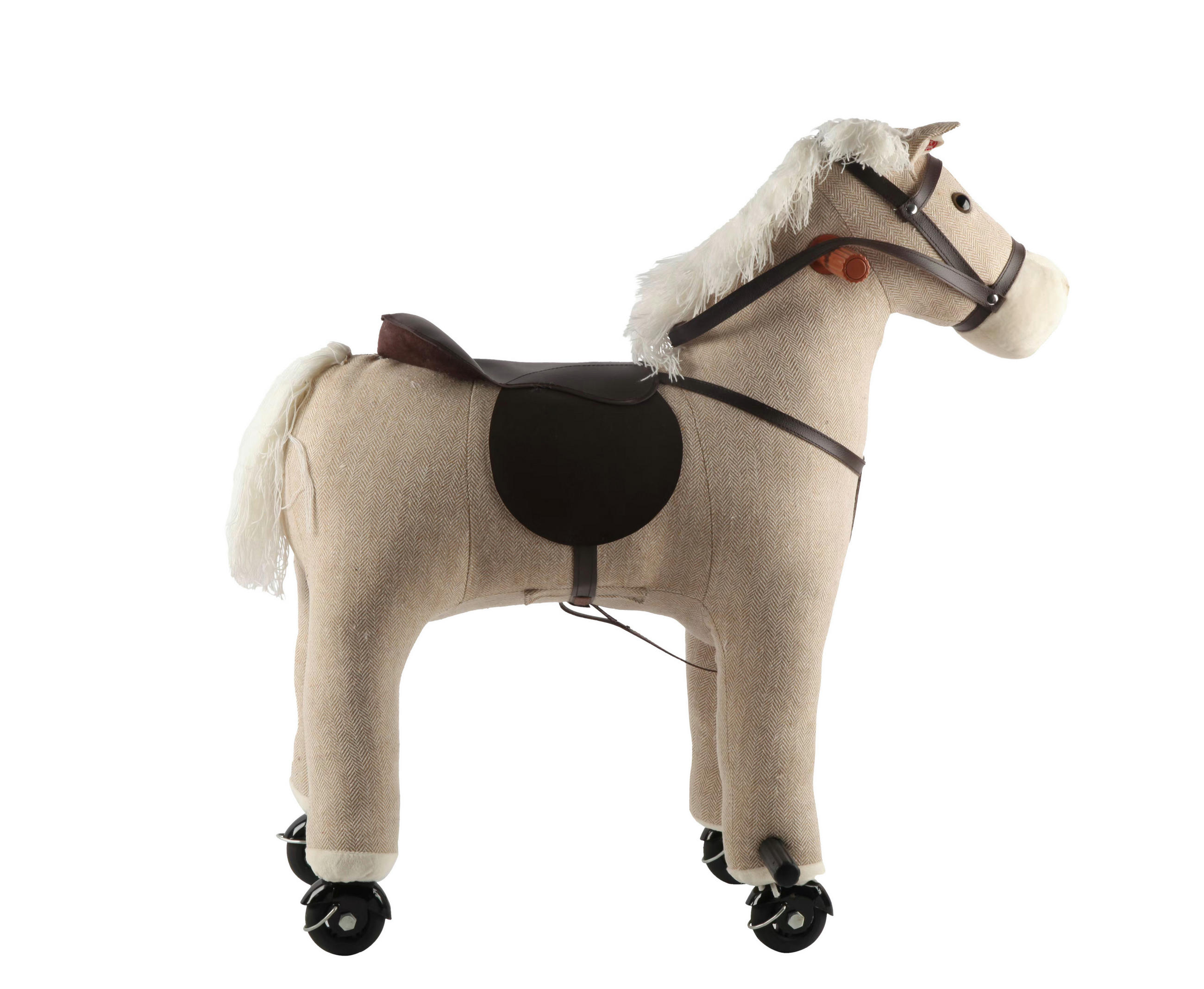 GUNGHÄST  - beige, Trend, metall/textil (74/45/74cm) - My Baby Lou