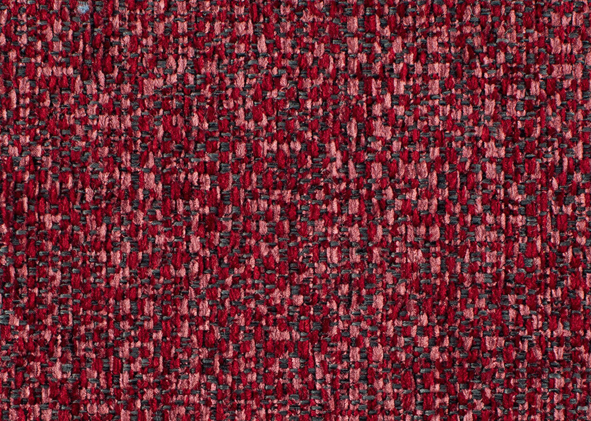 ECKBANK 280/174 cm  in Rot, Eichefarben  - Eichefarben/Rot, Design, Holz/Textil (280/174cm) - Dieter Knoll