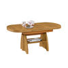 COUCHTISCH in Metall, Holzwerkstoff 125-165,5/71/56-75 cm  - Eichefarben/Braun, Konventionell, Holzwerkstoff/Metall (125-165,5/71/56-75cm) - Venda