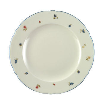 MĚLKÝ TALÍŘ, keramika, 25 cm - krémová, Lifestyle, keramika (25cm) - Seltmann Weiden
