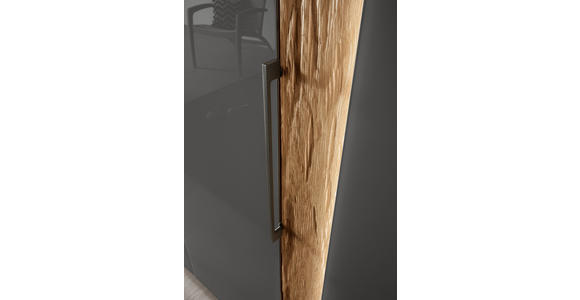 DREHTÜRENSCHRANK 300/236/58 cm 6-türig Eiche Bianco, Lavagrau  - Schieferfarben/Eiche Bianco, Design, Holz/Holzwerkstoff (300/236/58cm) - Dieter Knoll