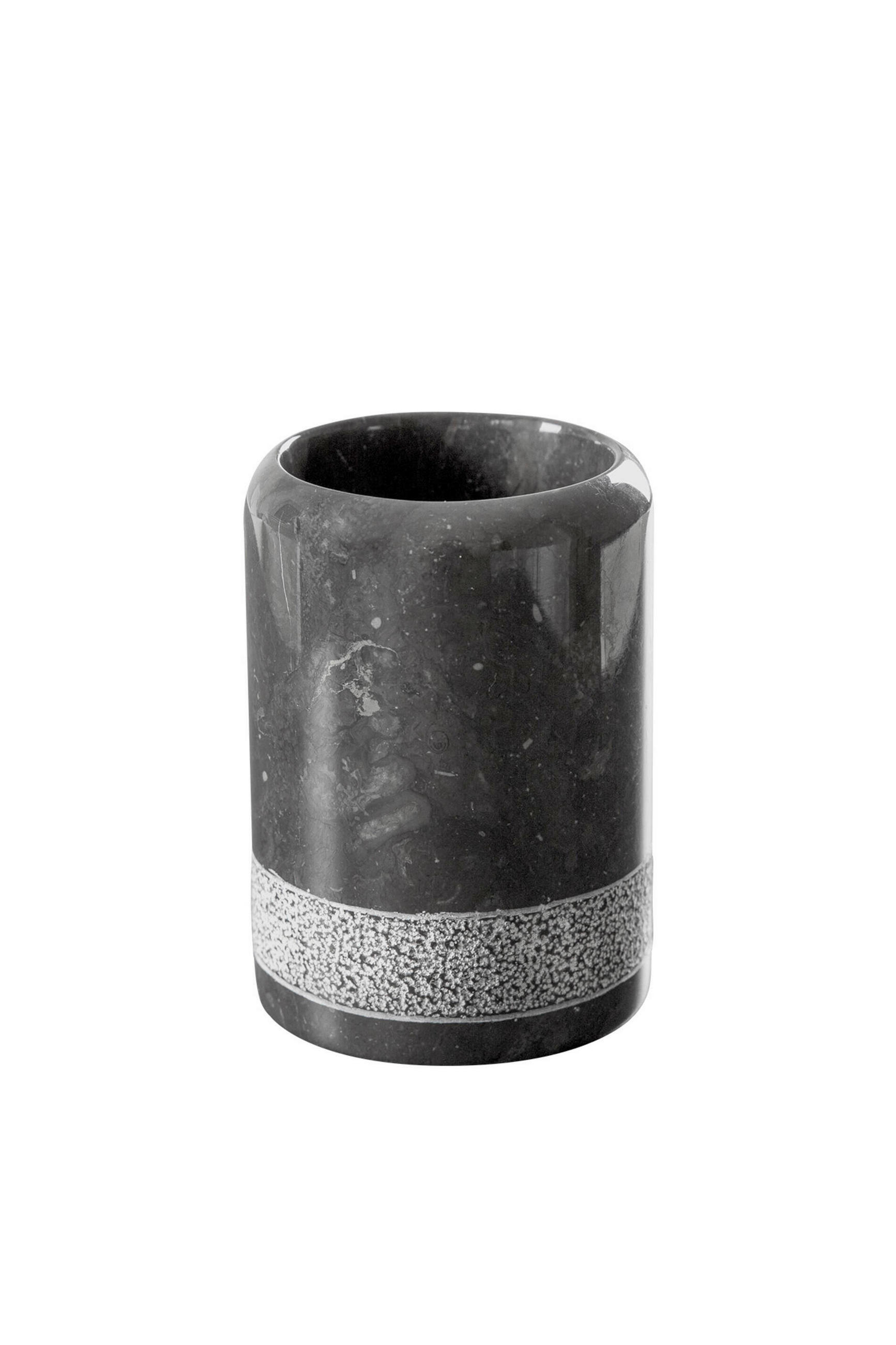 FOGKEFETARTÓ POHÁR kő  - szürke, Basics, kő (8/12/8cm)