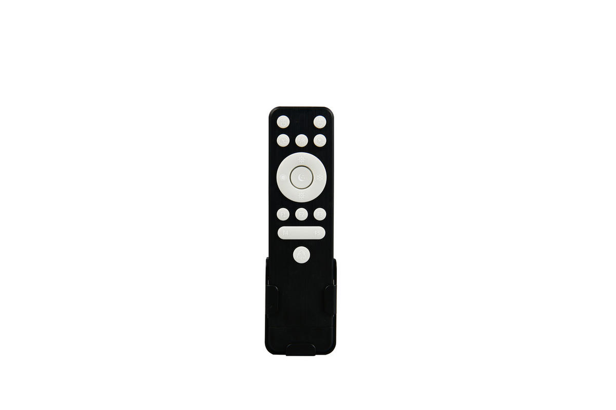STROPNÝ VENTILÁTOR, 38,5/14 cm  - priehľadné/čierna, Trend, kov/plast (38,5/14cm) - Mican