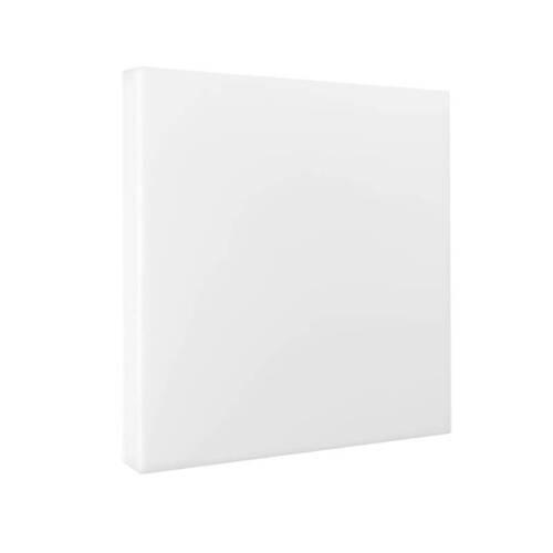 PLAFONJERA ZA KUPATILA - bela, Osnovno, plastika (26/6/26cm)