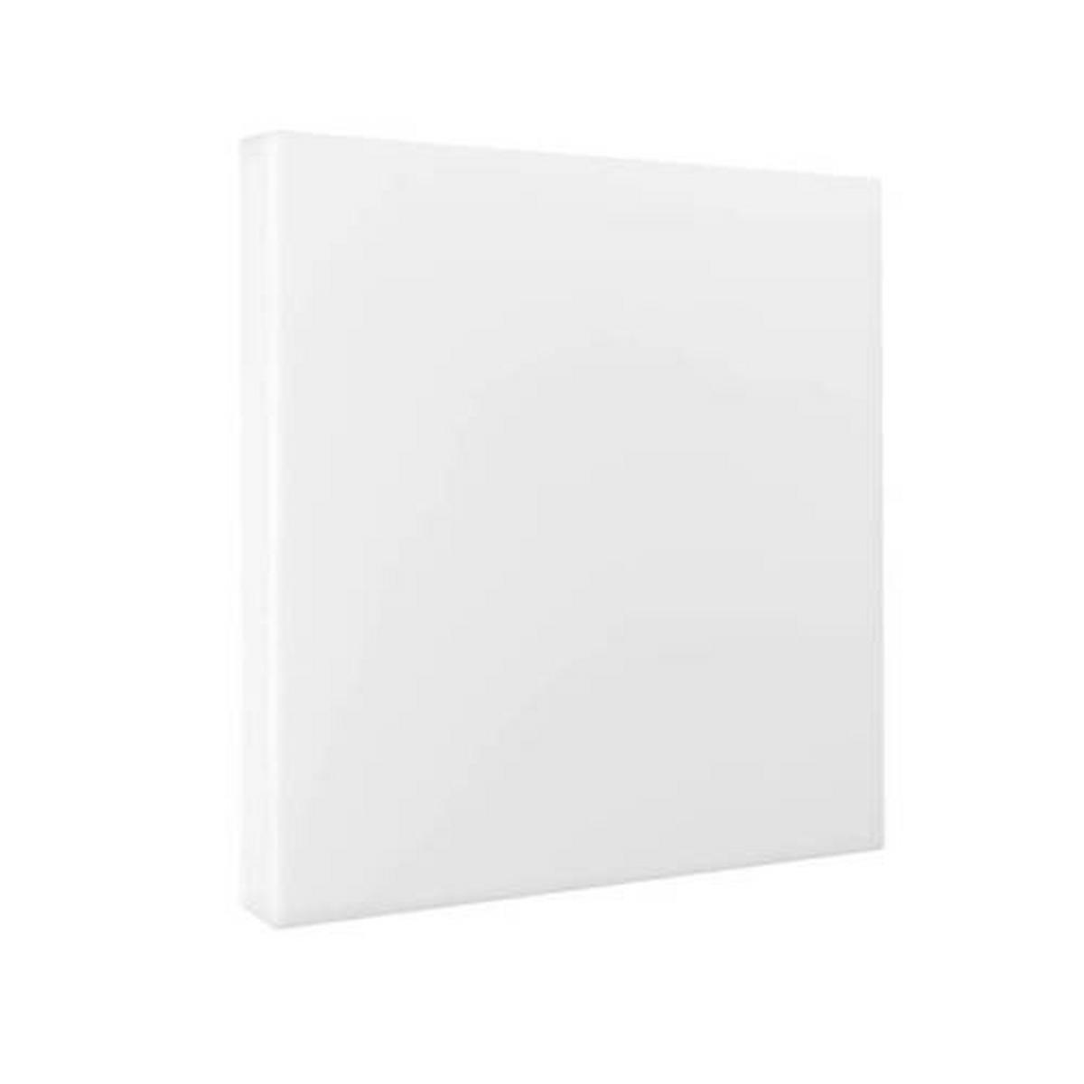 PLAFONJERA ZA KUPATILA - bela, Osnovno, plastika (26/6/26cm)