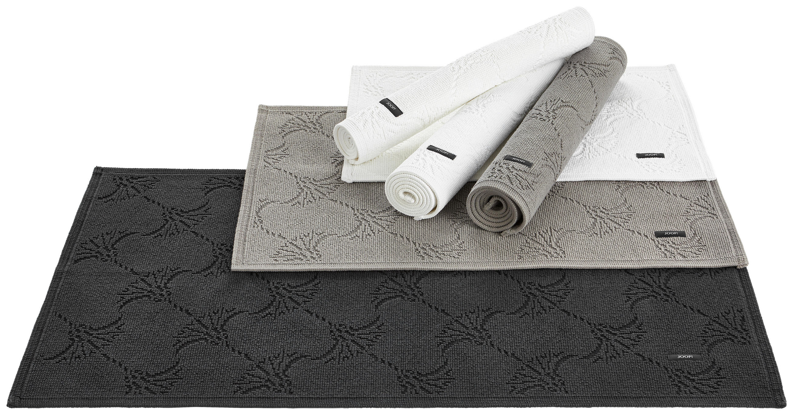 BADTEPPICH Anthrazit 70/120 cm  - Anthrazit, LIFESTYLE, Textil (70/120cm) - Joop!
