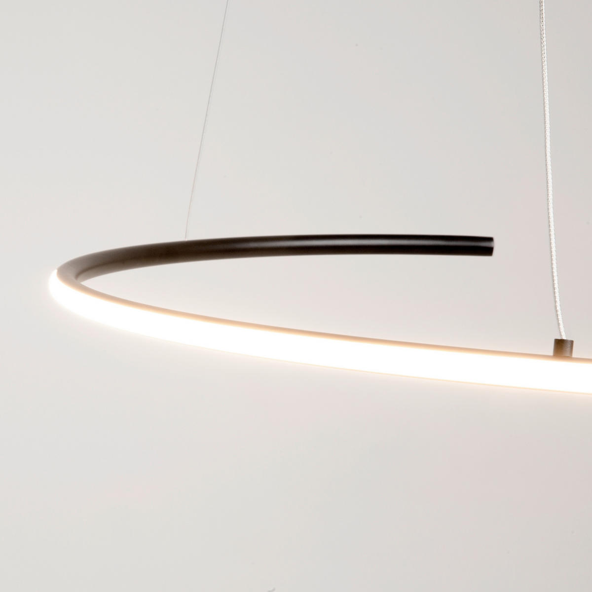 PENDELLEUCHTE Curve 60/325.7/60 cm  - Schwarz, Design, Metall (60/325.7/60cm) - MAYTONI