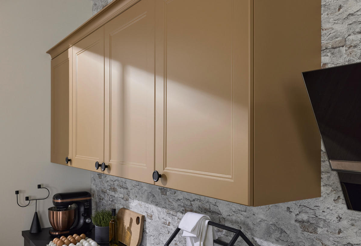 EINBAUKÜCHE WINDSOR LACK  - Schwarz, Design, Holzwerkstoff - Nolte Küchen