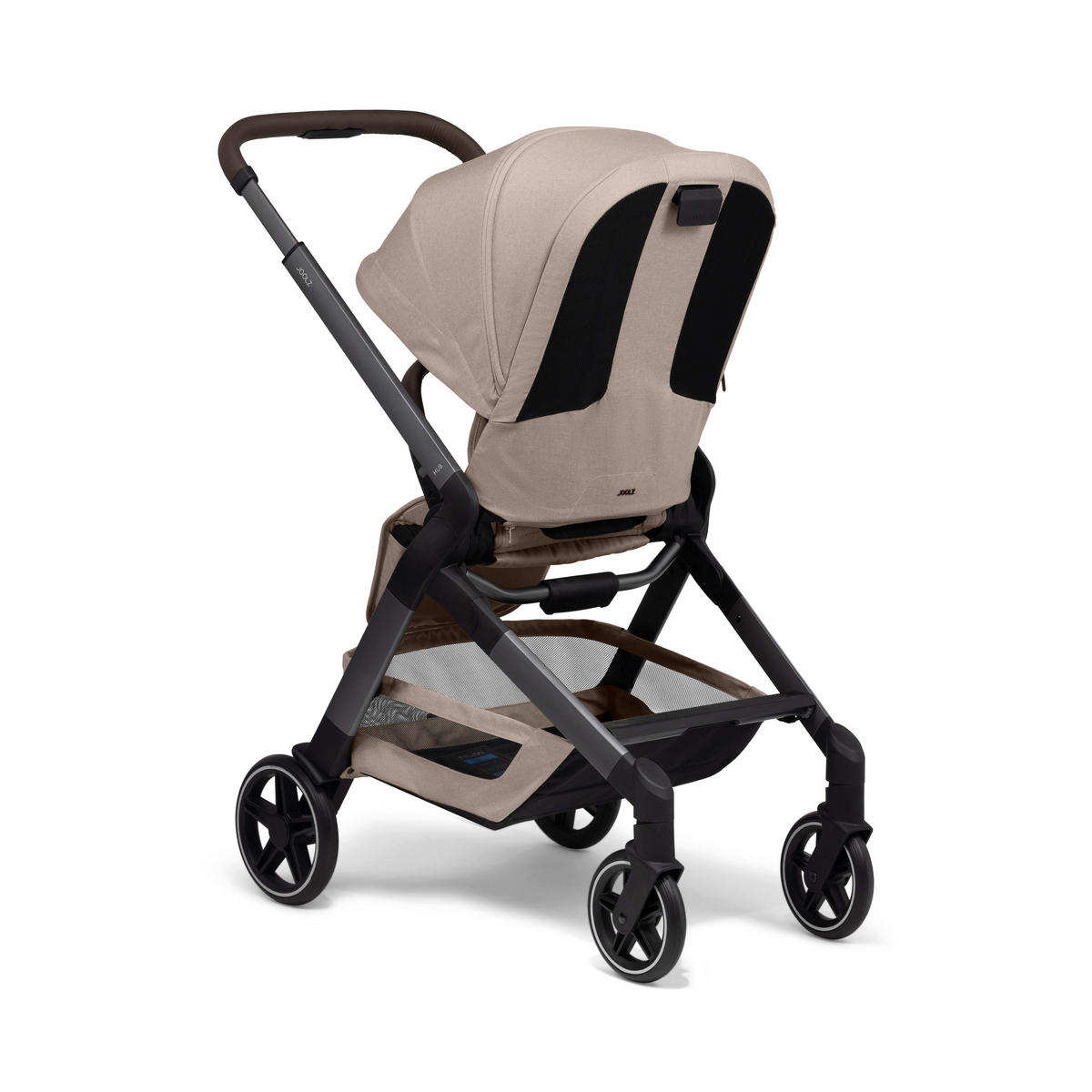 KINDERWAGEN  Hub2  Sandy Taupe  - Taupe, Basics, Textil (102/52,5/93cm) - Joolz