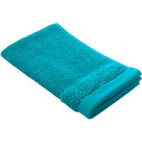 GÄSTETUCH BONITA Türkis 4-teilig 30/50 cm  - Türkis, Natur, Textil (30/50cm) - Bio:Vio