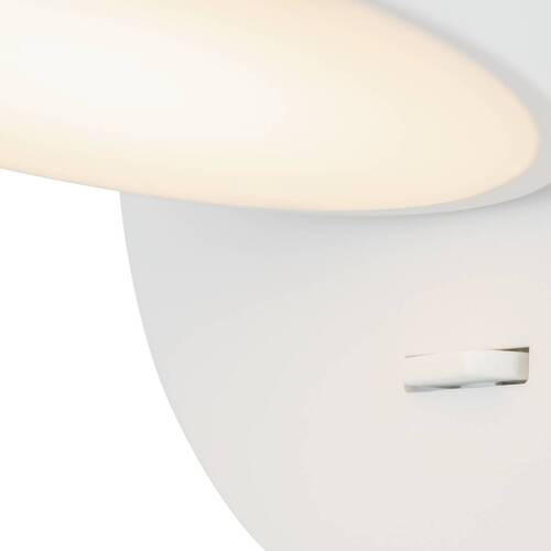 VÄGGLAMPA Modern   - vit, Trend, metall/plast (12/12/12cm) - MAYTONI