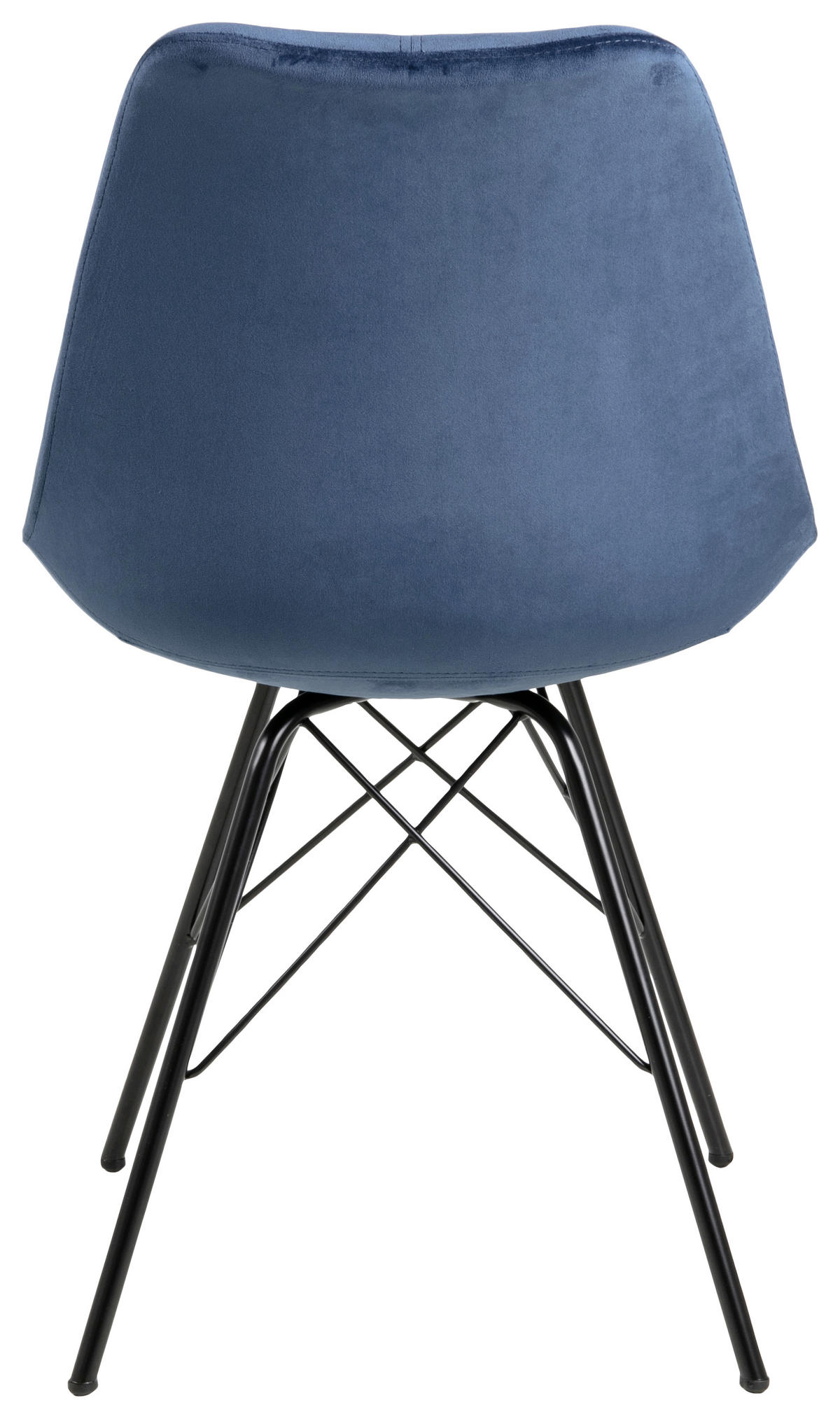 ŽIDLE, tmavě modrá - černá/tmavě modrá, Trend, kov/textil (48,5/85,5/54cm) - Carryhome