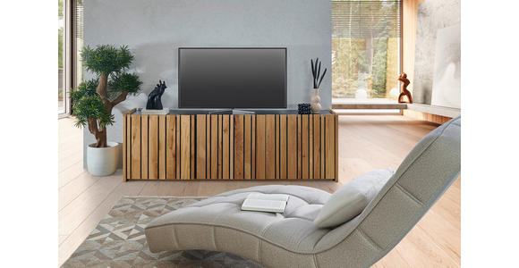 LOWBOARD in 181,1/57/42 cm - Eichefarben, Design, Holz/Holzwerkstoff (181,1/57/42cm) - Linea Natura