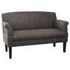 2-SITZER-SOFA in Mikrofaser Anthrazit  - Anthrazit/Beige, KONVENTIONELL, Holz/Textil (152/97/78cm) - Sit & More