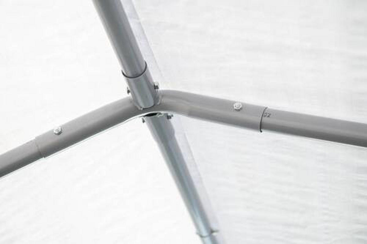 ZELTGARAGE 300/240/610 cm  - Grau, Basics, Kunststoff (300/240/610cm) - Ambia Garden