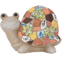 Lampă Solară  - maro/verde, Lifestyle, piatră (32/14,5/23,5cm)
