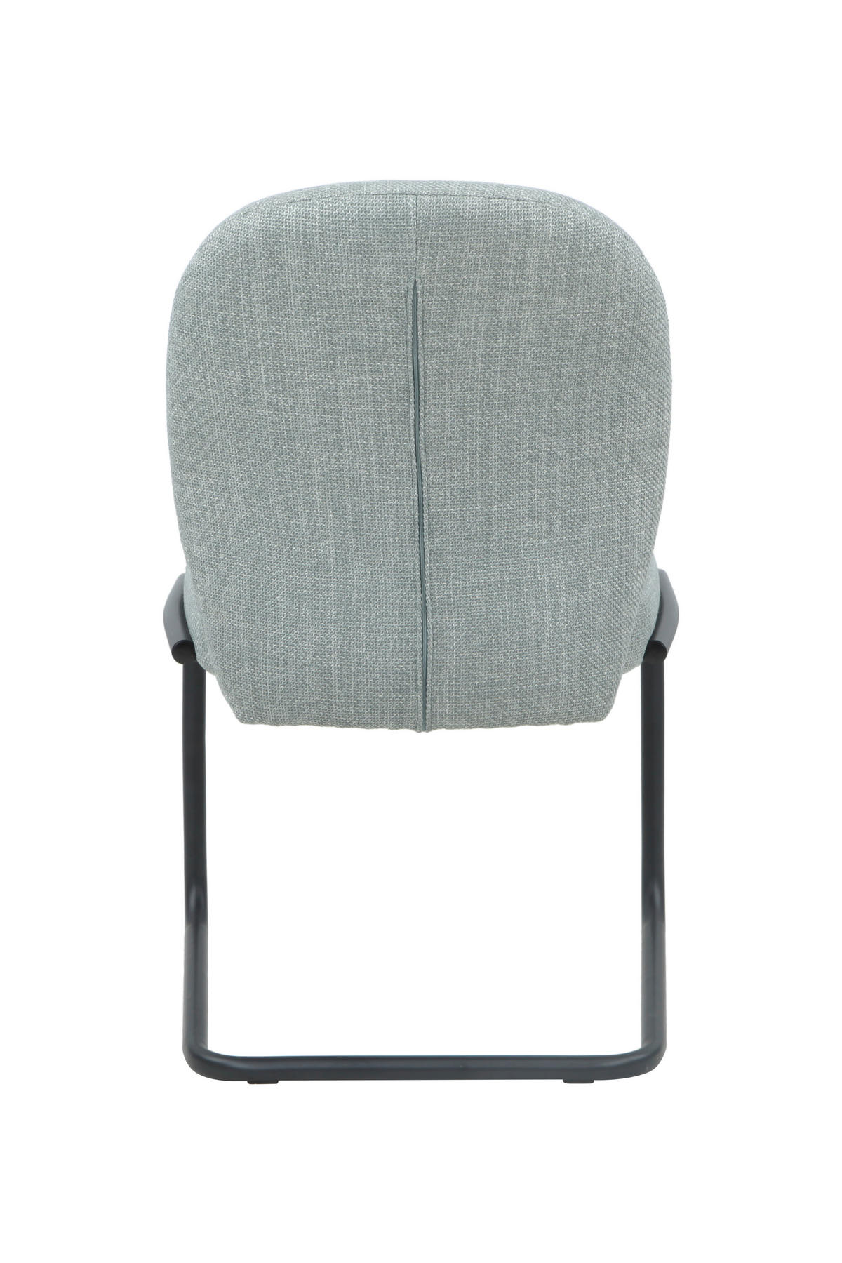 SCHWINGSTUHL-SET 2 Stück Stoffauswahl, erweiterbar Webstoff  - Schwarz/Mintgrün, MODERN, Textil/Metall (53/90/62cm) - MID.YOU