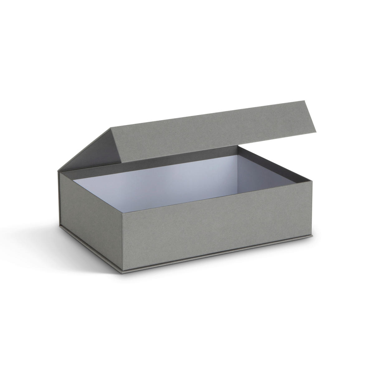 AUFBEWAHRUNGSBOX    23/31.5/9 cm  - Grau, Basics, Karton/Papier (23/31.5/9cm)