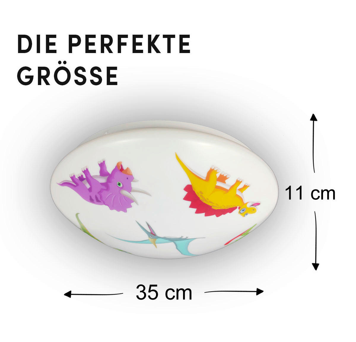 DĚTSKÉ STROPNÍ SVÍTIDLO, 36/36/10 cm - vícebarevná, Basics, plast (36/36/10cm)