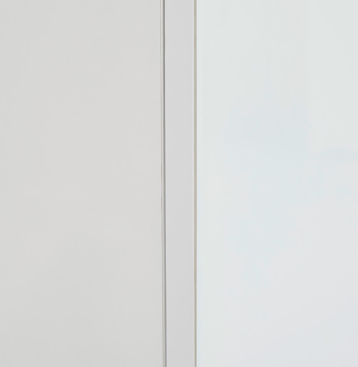 AUFSATZSCHRANK 91/40/40,2 cm   - Weiss Hochglanz/Weiss, Design, Holzwerkstoff/Metall (91/40/40,2cm) - Voleo