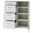 KOMMODE 102/118/44 cm - Chromfarben/Eichefarben, MODERN, Holzwerkstoff/Kunststoff (102/118/44cm) - Xora KOMMODE 102/118/44 cm - Chromfarben/Eichefarben, MODERN, Holzwerkstoff/Kunststoff (102/118/44cm) - Xora