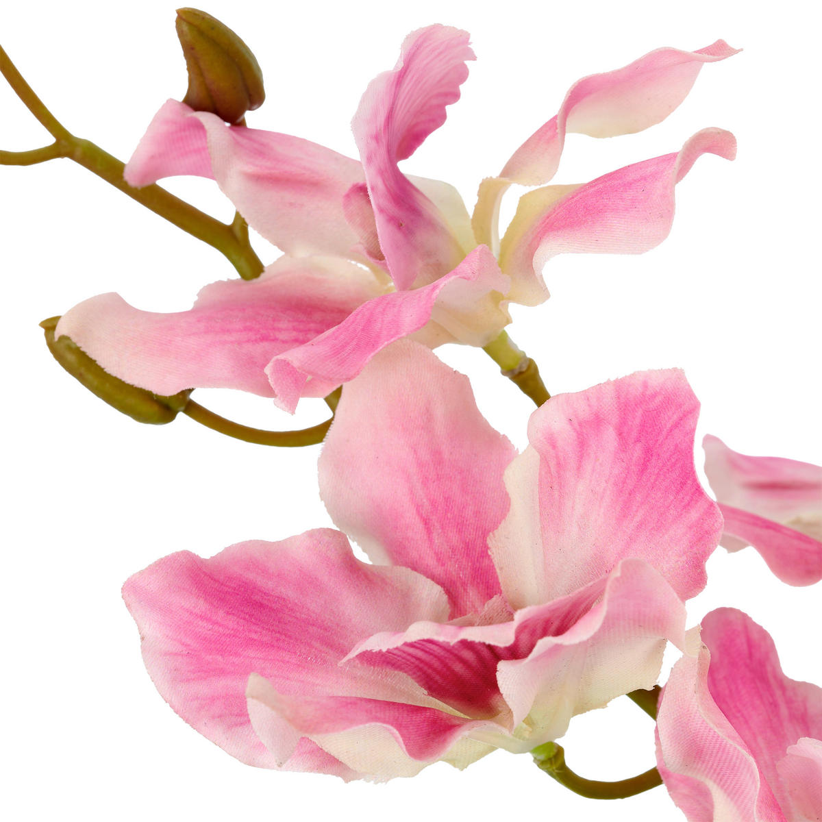 KUNSTBLUME - Hellgrau/Rosa, Basics, Keramik/Kunststoff (55cm)