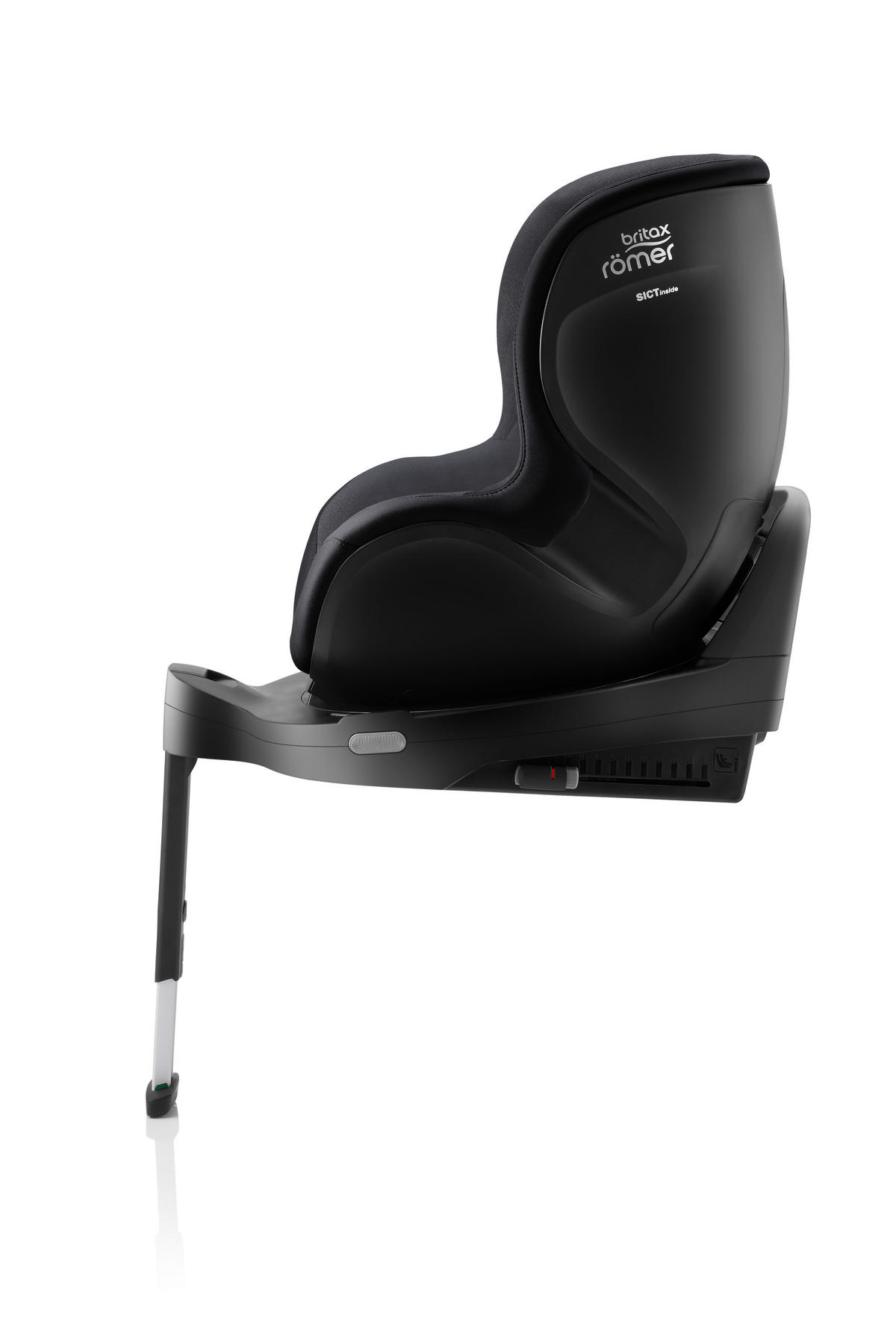 REBOARDER-KINDERSITZ Dualfix Pro M  - Schwarz, Basics, Kunststoff/Textil (44/48/74cm) - Britax Römer