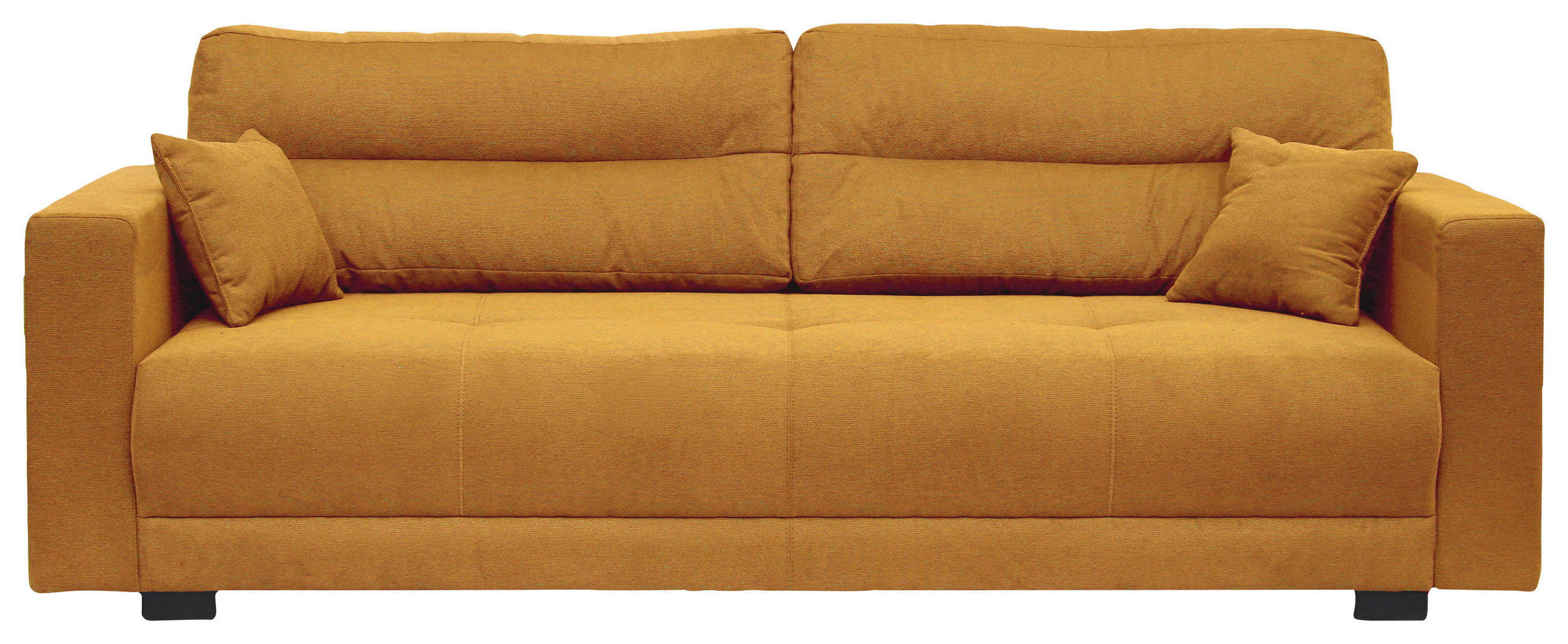 KANAPÉ sötétsárga  - sötétsárga, Basics (240/75/108cm) - Carryhome
