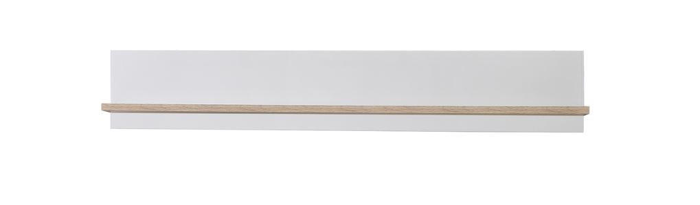 Poliță De Perete 160/25,6/21,9 cm, culoare lemn stejar, nisipiu