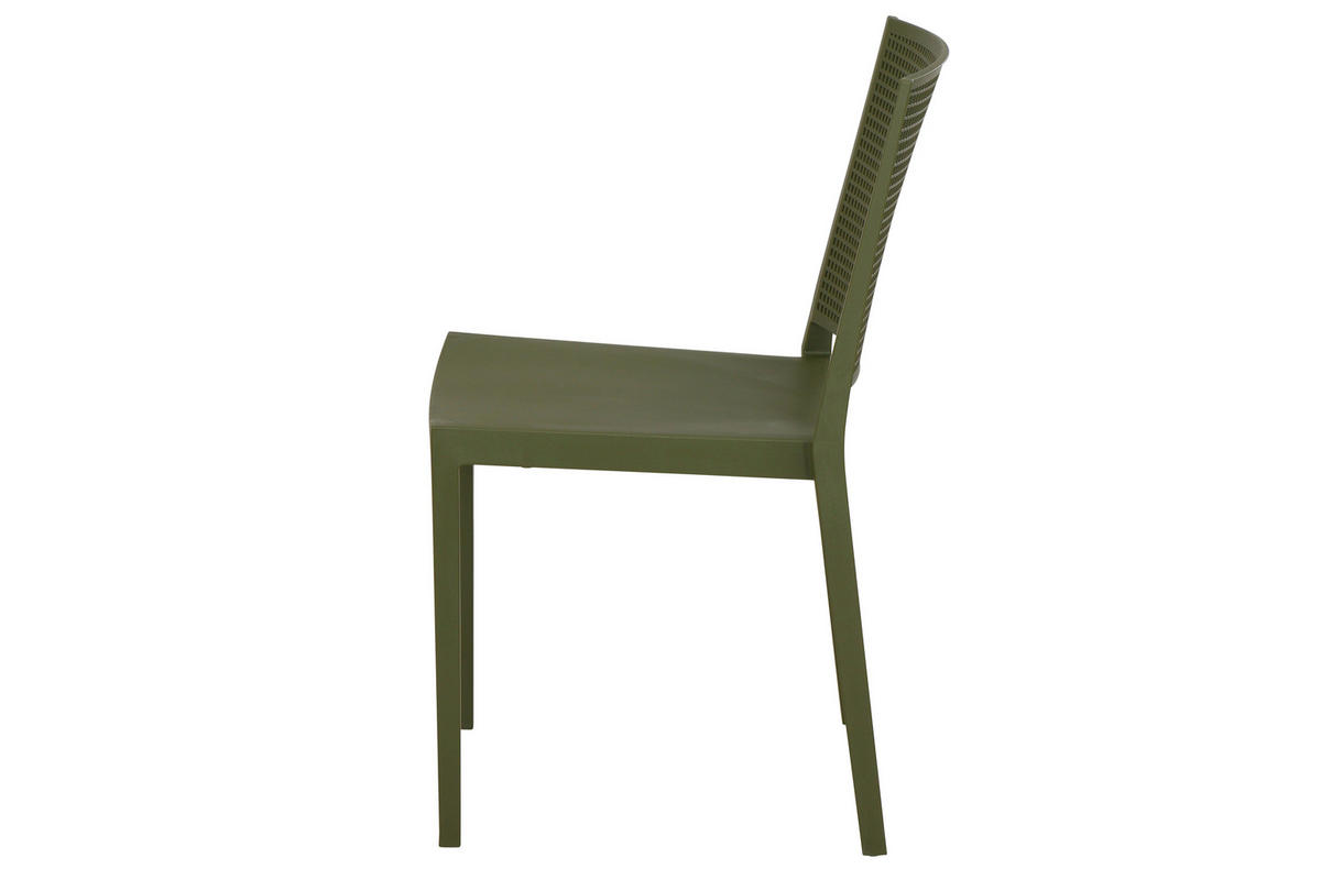 GARTENGARNITUR 3-teilig  - Grün, Basics, Holzwerkstoff/Kunststoff (90/80/138cm) - Siena Garden