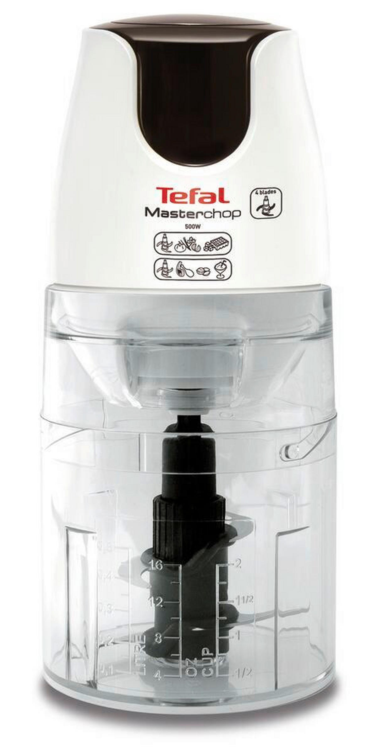 SJECKALICA UNIVERZALNA  - bijela, Basics, metal/plastika (12.6/12.6/27.5cm) - Tefal