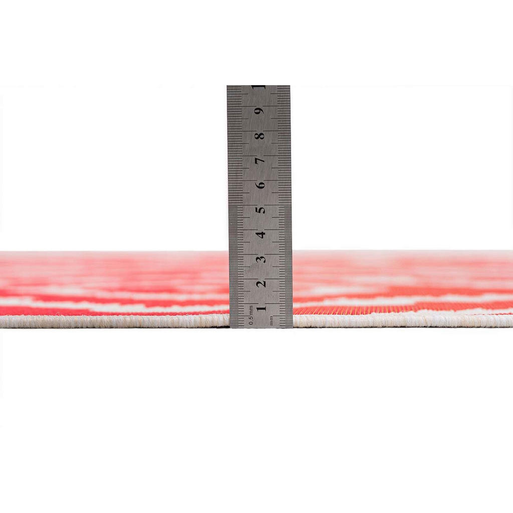 Thumbnail - Tom Tailor Handwebteppich, Rosa, Kunststoff, Abstraktes, rechteckig, 160x230 cm, Teppiche & Böden, Teppiche, Moderne Tep...