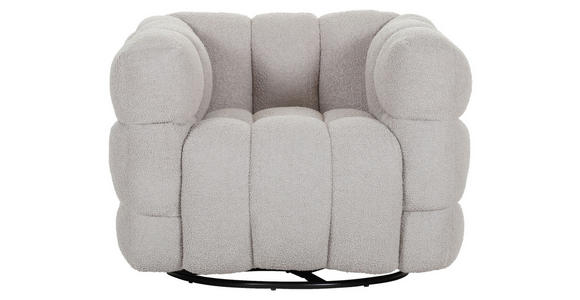 SESSEL in Flachgewebe Schlammfarben  - Schlammfarben/Schwarz, KONVENTIONELL, Textil/Metall (97/71/87cm) - Carryhome