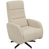 RELAXSESSEL Webstoff, Struktur    - Beige/Schwarz, MODERN, Textil/Metall (67/108/72/88/160cm) - MID.YOU