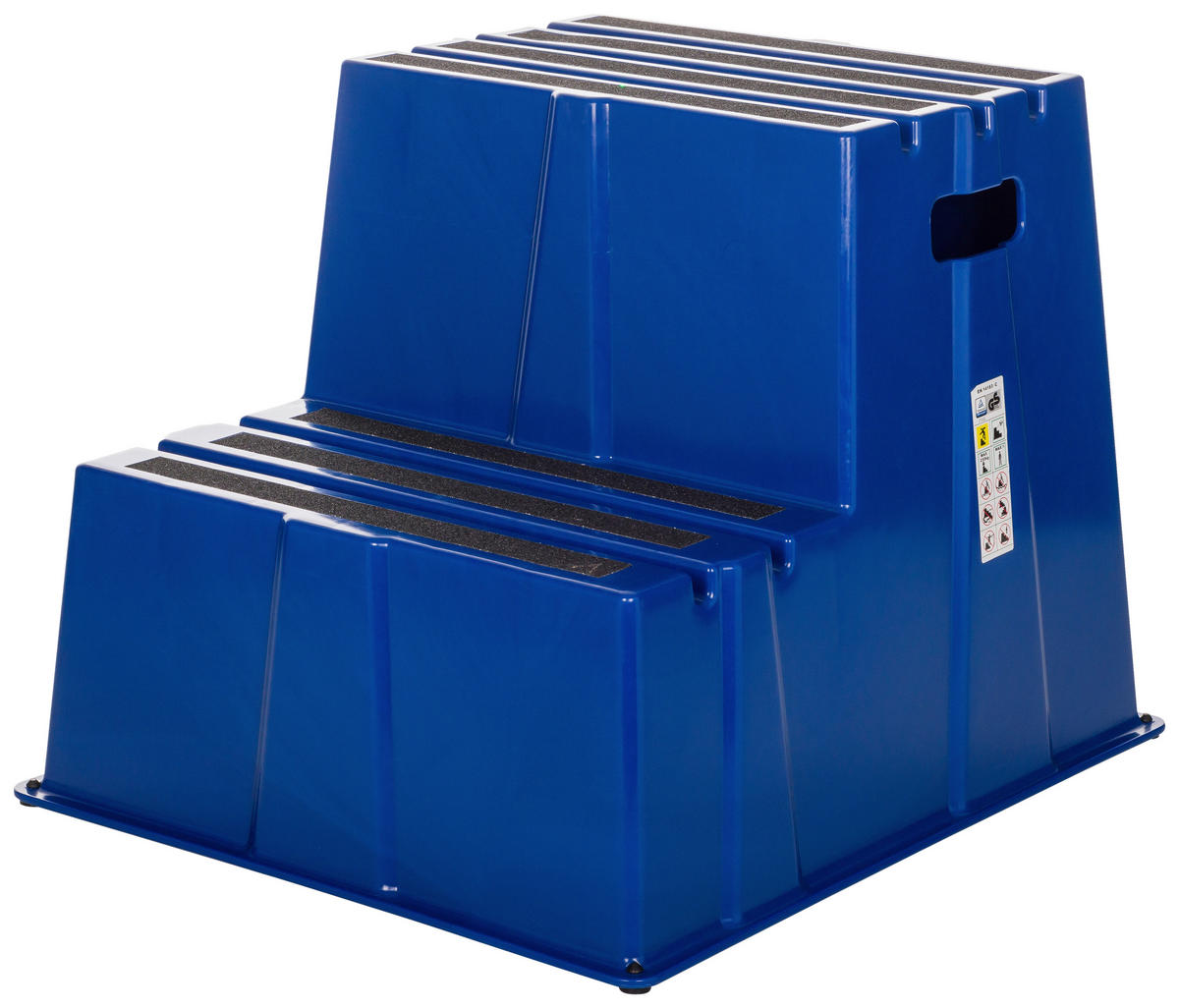 TRITTHOCKER Blau  - Blau, Basics, Kunststoff (57/51/65cm) - MID.YOU