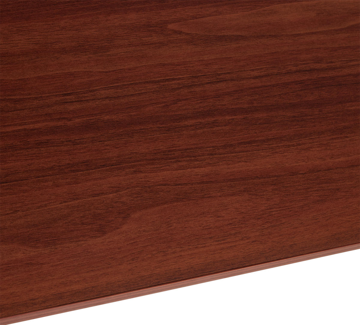 SCHREIBTISCH  in Weiß, Walnussfarben  - Walnussfarben/Weiß, MODERN, Holzwerkstoff/Metall (160/73-123/80cm) - Livetastic