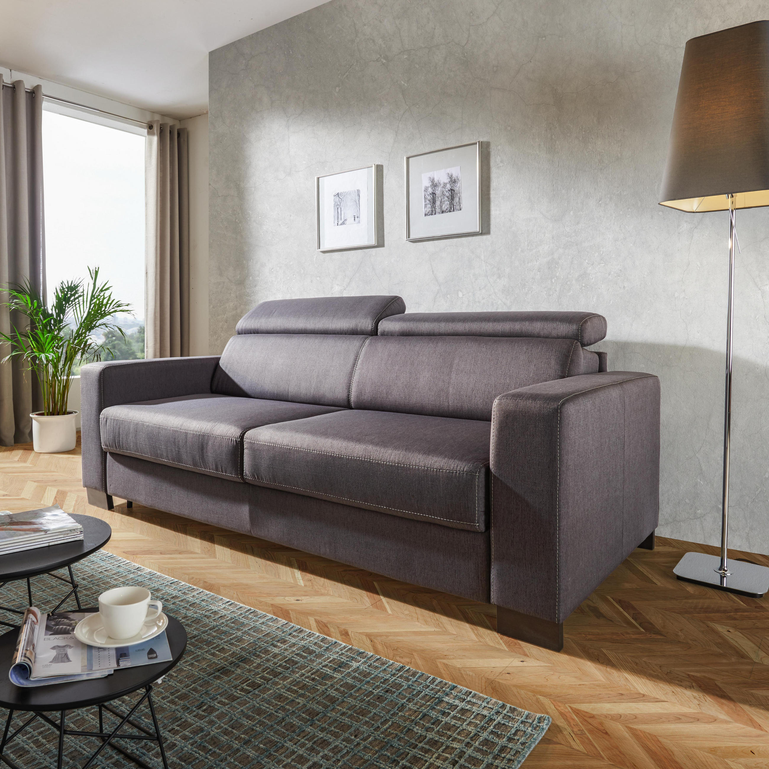 CANAPEA EXTENSIBILĂ  - Design (222/83 (100)/104cm) - Novel