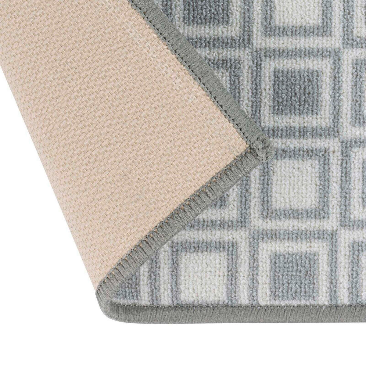 LÄUFER 80/250 cm Bray Grau  - Grau, Design, Kunststoff/Textil (80/250cm)