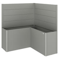 SICHTSCHUTZ ohne Hochbeet - Grau, Basics, Metall (152/91/152cm) - Biohort