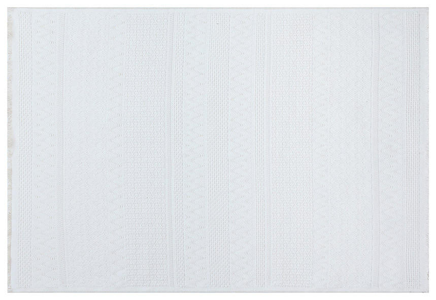 TEPIH NISKOG TKANJA 80/150 cm   bijela  MODULO  - bijela, Lifestyle, tekstil (80/150cm) - Novel