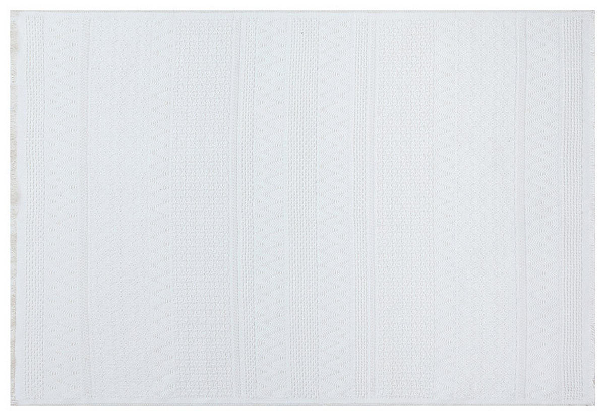 TEPIH NISKOG TKANJA 80/150 cm   bijela  MODULO  - bijela, Lifestyle, tekstil (80/150cm) - Novel