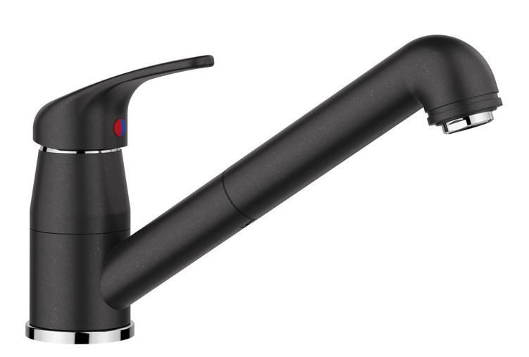 KÜCHENARMATUR 517732  - Anthrazit, Basics, Stein/Metall (5,6/16/26,3cm) - Blanco