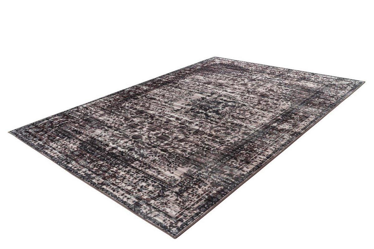 TEPPICH 160/230 cm Saphira 500 Grau Grau  - Grau, KONVENTIONELL, Textil (160/230cm)