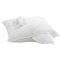 KOPFKISSEN 50/70 cm  - Weiss, Basics, Naturmaterialien (50/70cm) - Billerbeck